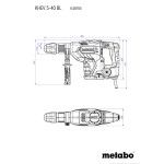 METABO KHEV 5-40 BL Martelo combinado
