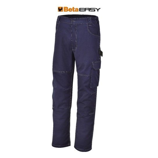 BETA 7840BL Calcas De Trabalho Em Lona BETA 7840BL Calcas De Trabalho Em Lona