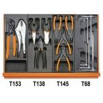 BETA Jogo de 153 ferramentas para manuteno industrial em mdulos rgidos ABS