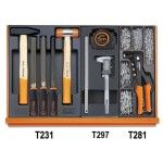 BETA Jogo de 142 ferramentas pra manuteno industrial em mdulos rgidos ABS