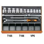 BETA Jogo de 214 ferramentas para reparao automvel em mdulos rgidos ABS