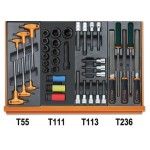 BETA Jogo de 214 ferramentas para reparao automvel em mdulos rgidos ABS