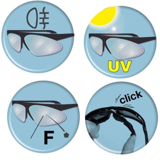 BETA �culos de seguran�a com lentes transparentes em policarbonato