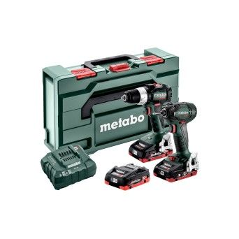 METABO Combo Set 2.1.11 18 V BL LiHD Conjunto de ferramentas sem fio