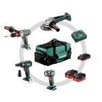 METABO Combo Set 4.1 LiHD Conjunto de ferramentas sem fio