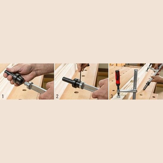 BESSEY TW16AW19 Adaptador P/Bancada De Trabalho BESSEY TW16AW19 Adaptador P/Bancada De Trabalho