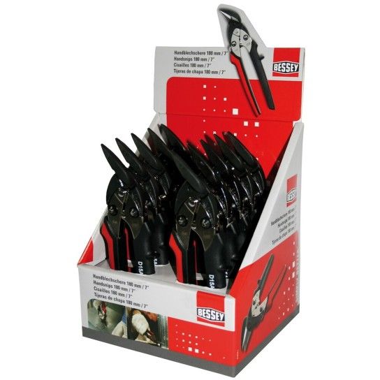 Tesoura compacta para cortes curvos e retos Tesoura compacta para cortes curvos e retos