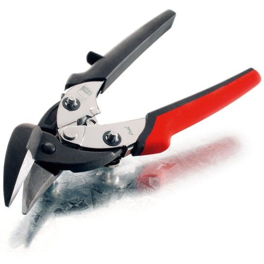 Tesoura compacta para cortes curvos e retos Tesoura compacta para cortes curvos e retos