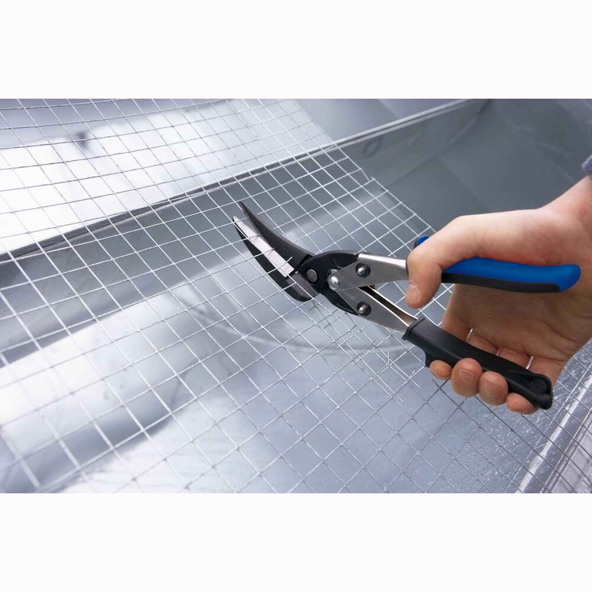 Tesoura para cortes retos cont�nuos e curvos MULTISNIP Longstyle