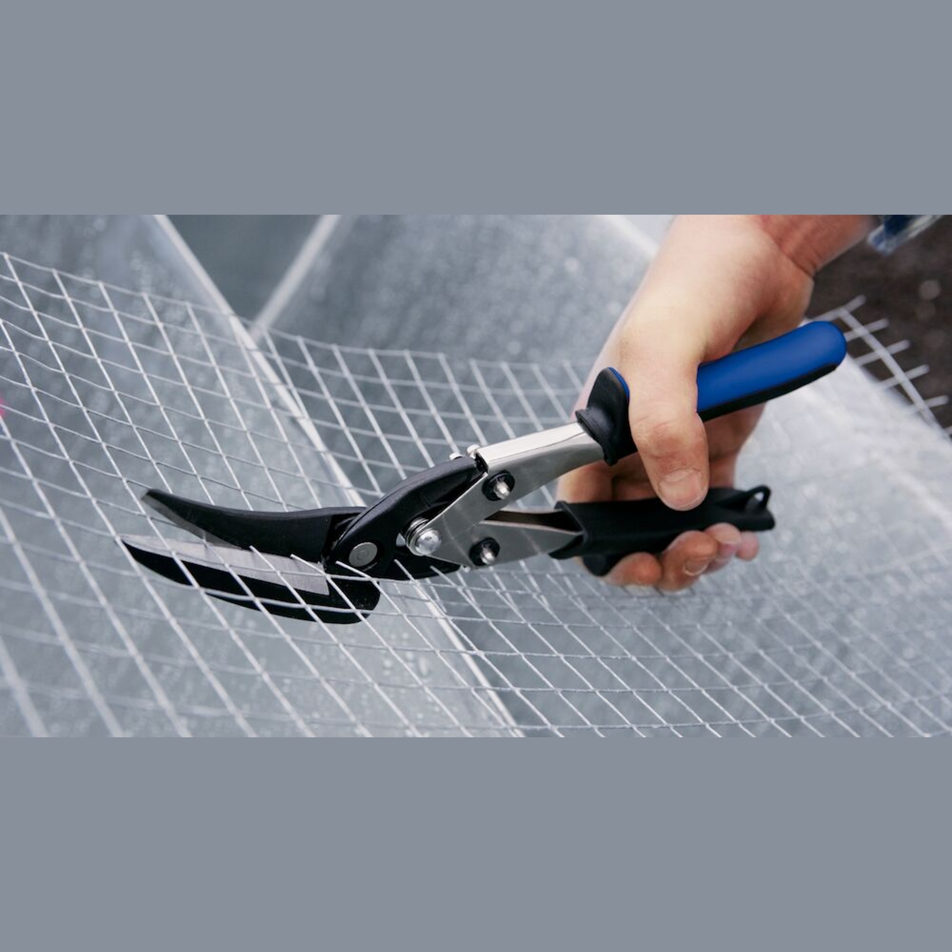 Tesoura para cortes retos cont�nuos e curvos MULTISNIP Longstyle
