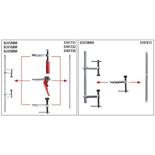 BESSEY SLV150M Grampo