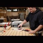 Grampo de trao horizontal para mesas multifunes WNS-SET-MFT