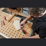 Grampo de trao horizontal para mesas multifunes WNS-SET-MFT