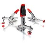 Grampo de aperto r�pido horizontal com placa base horizontal STC-HH