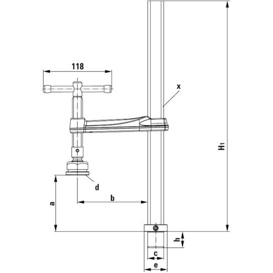 BESSEY TWM28-30-12 Grampo BESSEY TWM28-30-12 Grampo