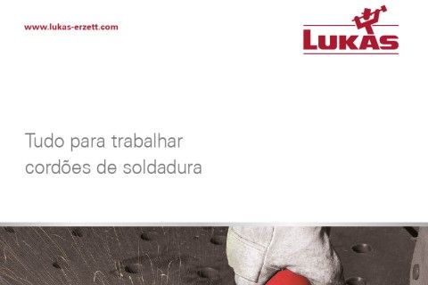 Lukas - Tudo para trabalhar cordões de soldadura Lukas - Tudo para trabalhar cordões de soldadura