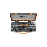 BETA Jogo com 16 chaves de caixa de 12 faces e 5 acessórios BETA Jogo com 16 chaves de caixa de 12 faces e 5 acessórios