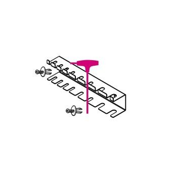 BETA Suporte para 8 chaves macho sextavadas, com punho de binário elevado, em chapa metálica BETA Suporte para 8 chaves macho sextavadas, com punho de binário elevado, em chapa metálica