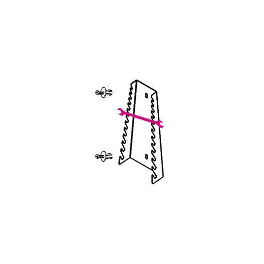 BETA Suporte para 12 chaves de bocas, em chapa metlica