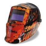 BETA Máscara com LCD de escurecimento automático, para soldadura por eléctrodo; MIG/MAG; TIG e plasm BETA Máscara com LCD de escurecimento automático, para soldadura por eléctrodo; MIG/MAG; TIG e plasm