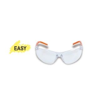 BETA culos de segurana com lentes transparentes em policarbonato
