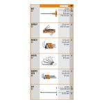 BETA Jogo de 257 ferramentas com ganchos, sem painel