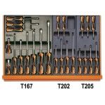 BETA Jogo de 142 ferramentas pra manuteno industrial em mdulos rgidos ABS