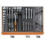 BETA Jogo de 142 ferramentas pra manuteno industrial em mdulos rgidos ABS