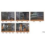 BETA Jogo de 153 ferramentas para manuteno industrial em mdulos rgidos ABS