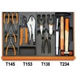 BETA Jogo de 104 ferramentas para utilizao universal em mdulos rgidos ABS