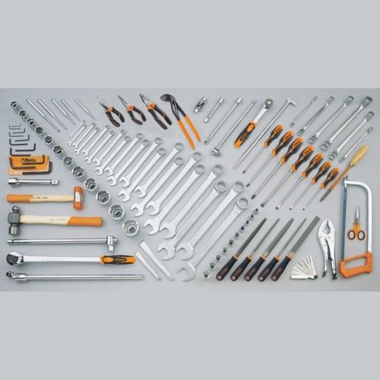 BETA Jogo de 99 ferramentas para mquinas de movimentao de terras (CATERPILLAR)