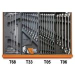 BETA Jogo de 104 ferramentas para utilizao universal em mdulos rgidos ABS