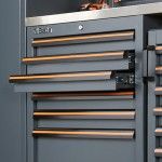 BETA Módulo fixo com 3 gavetas e 2 enroladores, a combinar com mobiliário para oficina C45PRO BETA Módulo fixo com 3 gavetas e 2 enroladores, a combinar com mobiliário para oficina C45PRO