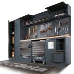 BETA Módulo fixo com 7 gavetas, a combinar com mobiliário para oficina C45PRO BETA Módulo fixo com 7 gavetas, a combinar com mobiliário para oficina C45PRO