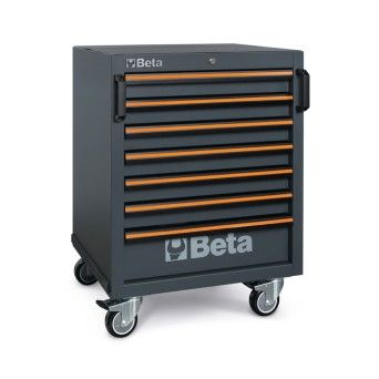 BETA Carro com 7 gavetas, a combinar com mobiliário para oficina C45PRO BETA Carro com 7 gavetas, a combinar com mobiliário para oficina C45PRO