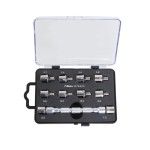 BETA Kit com chave universal com cabeça intercambiável e 10 bits, para jantes BETA Kit com chave universal com cabeça intercambiável e 10 bits, para jantes