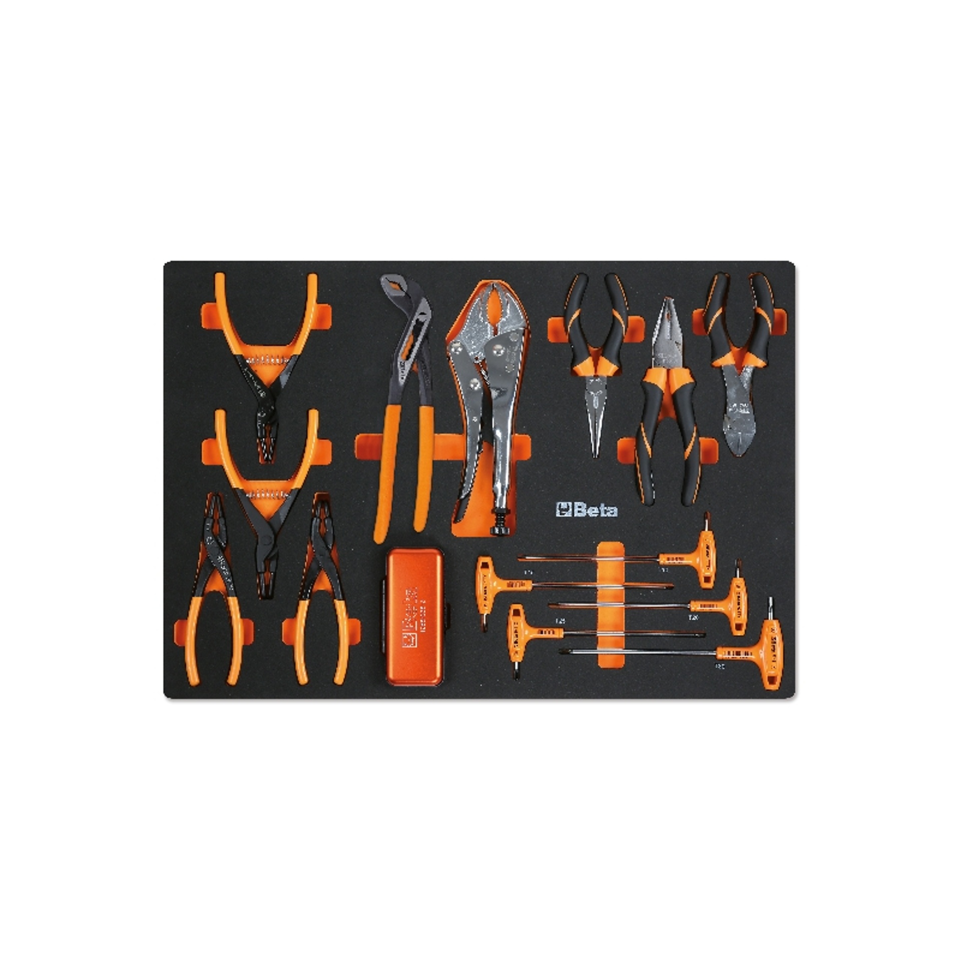 BETA M�dulo soft com alicates, pin�as e chaves offset para parafusos Torx�