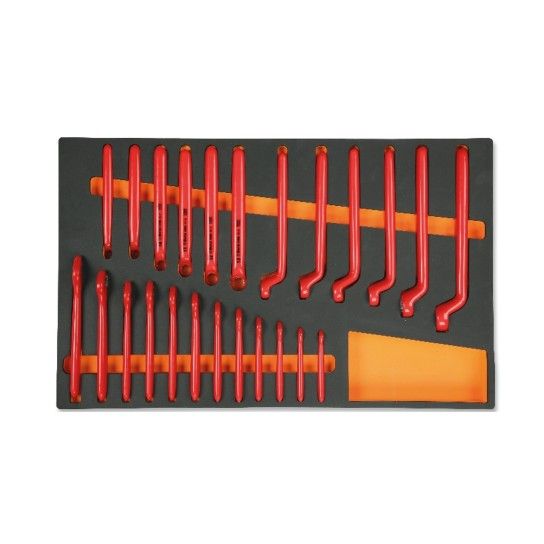 BETA Tabuleiro malevel para manuteno eletrotcnica, ferramentas isoladas, 1000V
