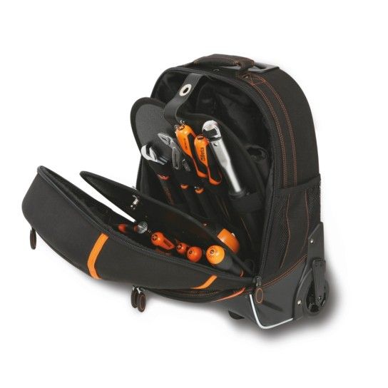 BETA Mochila para ferramentas, em tecido, com rodas, vazia