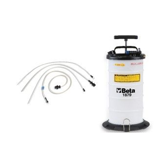 BETA Extractor de líquidos com operação manual/pneumática 9.5 l BETA Extractor de líquidos com operação manual/pneumática 9.5 l