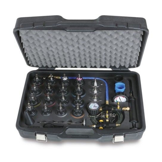 BETA Kit ferramentas para detecção de fugas e enchimento rápido de sistemas de refrigeração BETA Kit ferramentas para detecção de fugas e enchimento rápido de sistemas de refrigeração