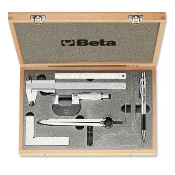 BETA Jogo de 7 ferramentas para medir e traar (refa. 1650, 1658/25, 1670, 1680C, 1682, 1688BC) em c