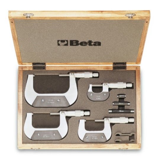 BETA Jogo de 4 micrmetros modelo 1658