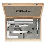 BETA Jogo de 7 ferramentas para medir e traar (refa. 1650, 1658/25, 1670, 1680C, 1682, 1688BC) em c