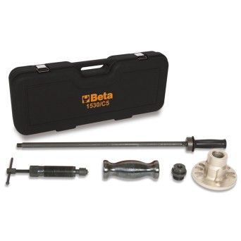 BETA Kit extractores dos cubos das rodas e rolamentos, 3, 4, 5 orifcios