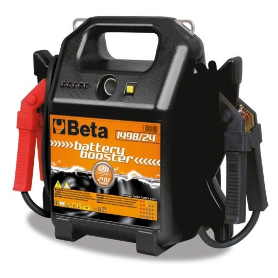 BETA Arrancador de bateria portátil para veículos ligeiros e comerciais, 12-24V BETA Arrancador de bateria portátil para veículos ligeiros e comerciais, 12-24V