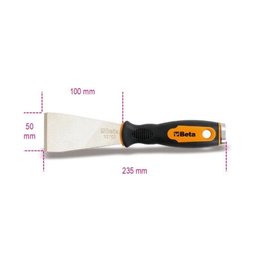 BETA Raspador espalmado