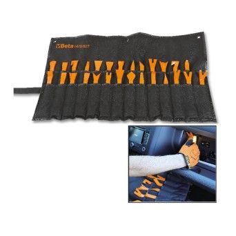 BETA Kit 27 ferramentas de nylon para remoo de pinos e trabalhos em plsticos e vedantes