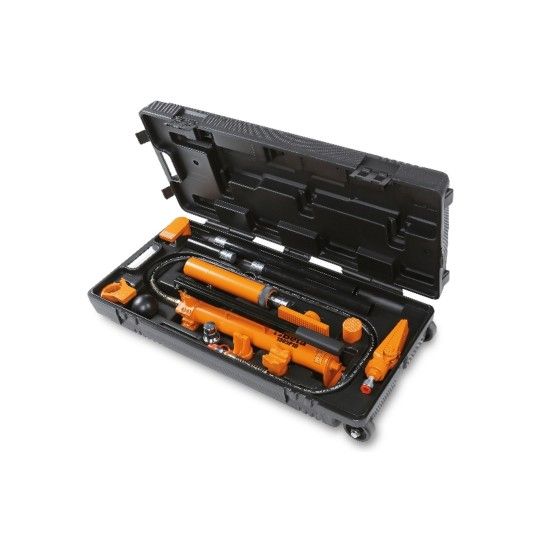 BETA Kit chapeiro com bomba hidrulica 10 t e acessrios em trolley