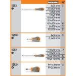 BETA Expositor de parede com 90 chaves de parafusos